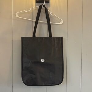 Lululemon Reusable Large Black and White Tote Bag